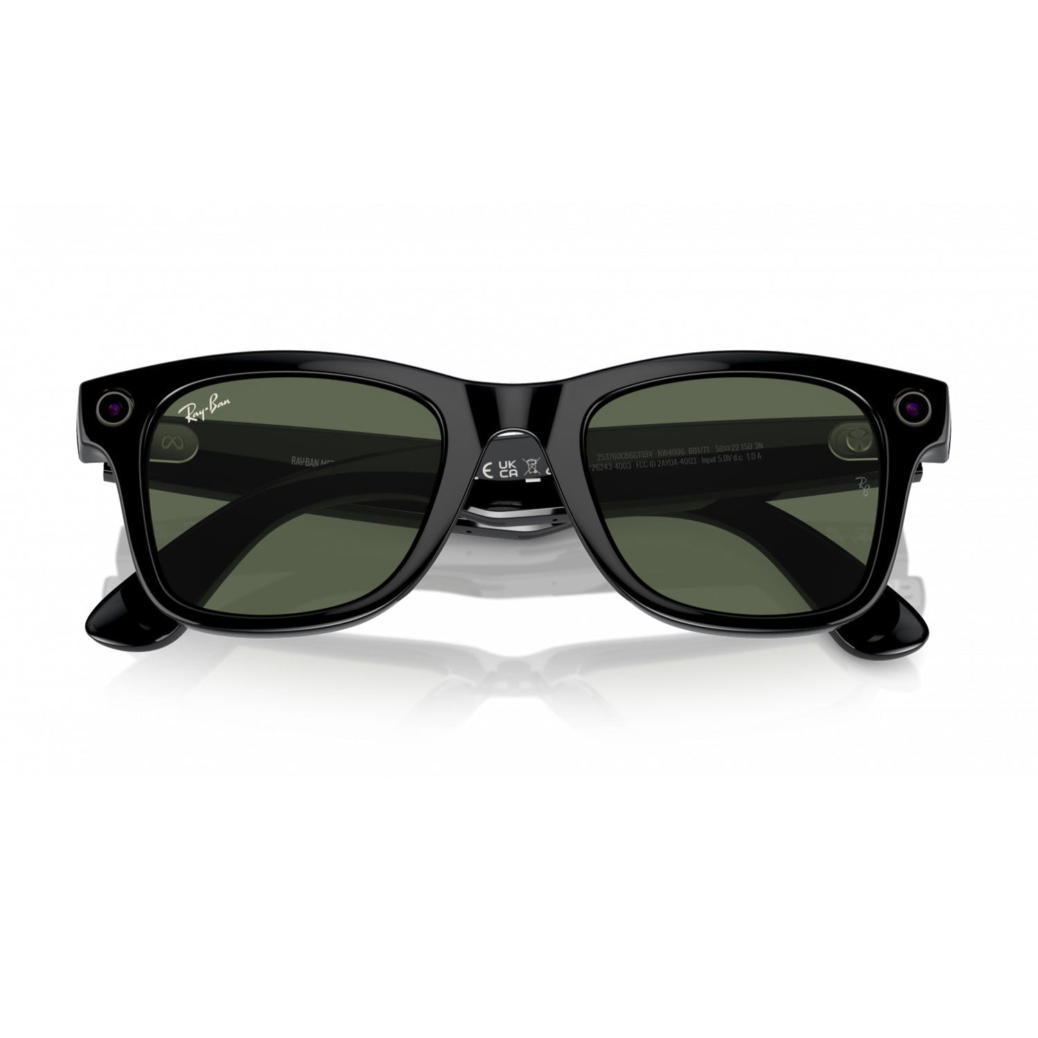 Lentes Inteligentes Ray-Ban Meta Wayfarer RW4006 Negro Lentes Verde G-15 - Bestmart