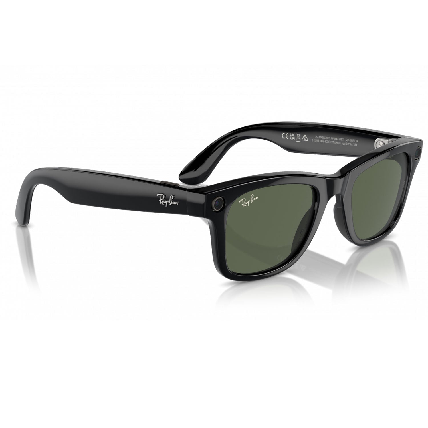 Lentes Inteligentes Ray-Ban Meta Wayfarer RW4006 Negro Lentes Verde G-15 - Bestmart