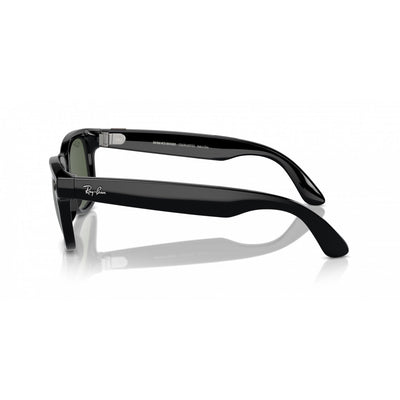 Lentes Inteligentes Ray-Ban Meta Wayfarer RW4008 Negro Lentes Verde G-15 Large - Bestmart
