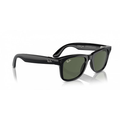 Lentes Inteligentes Ray-Ban Meta Wayfarer RW4008 Negro Lentes Verde G-15 Large - Bestmart