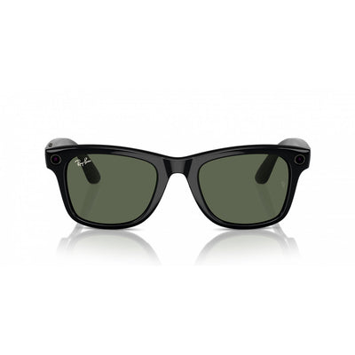Lentes Inteligentes Ray-Ban Meta Wayfarer RW4008 Negro Lentes Verde G-15 Large - Bestmart