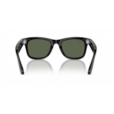 Lentes Inteligentes Ray-Ban Meta Wayfarer RW4008 Negro Lentes Verde G-15 Large - Bestmart