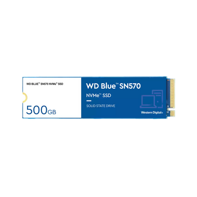 WD Disco 500GB SSD NVME M.2 BLUE WD SN570 - Bestmart