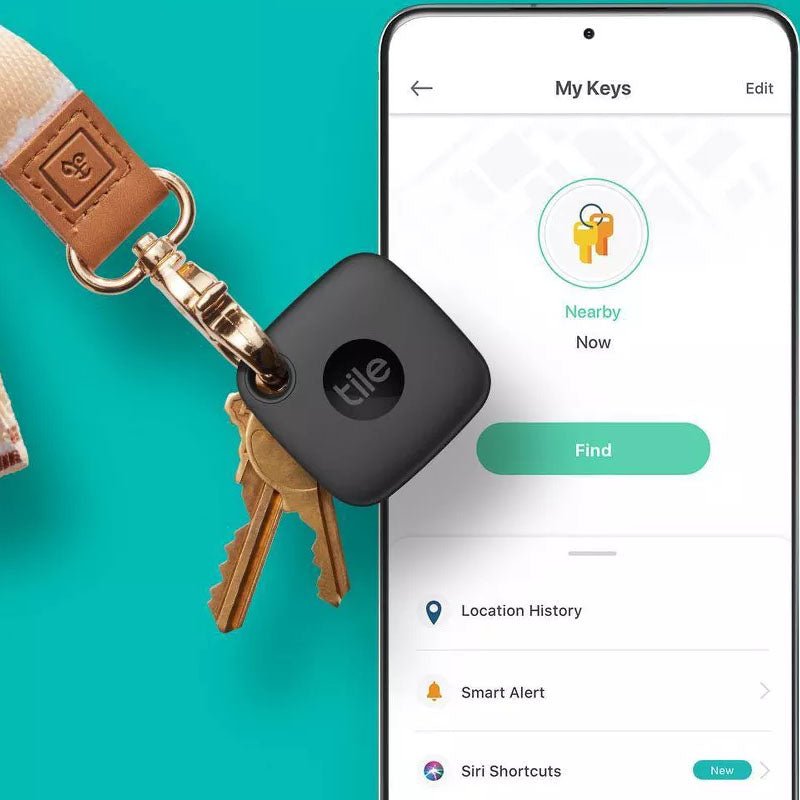 Localizador Bluetooth Tile Mate (2022) - Negro - Bestmart