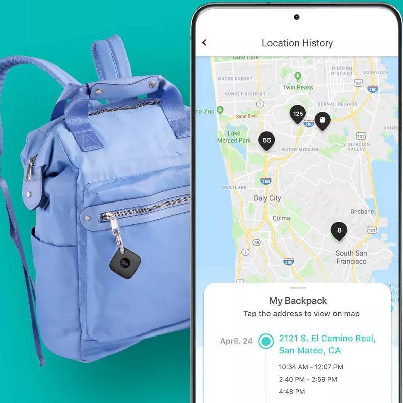 Localizador Bluetooth Tile Mate (2022) - Negro - Bestmart