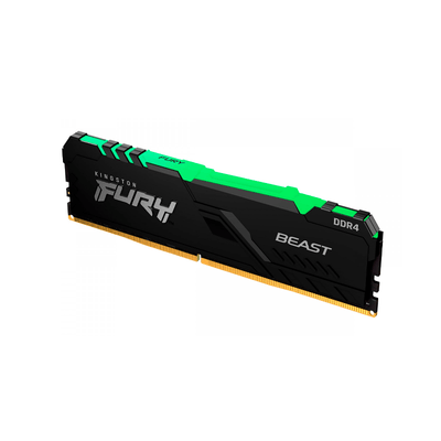MEMORIA RAM DDR4 KINGSTON FURY BEAST RGB 8GB 3200MHZ DIMM - Bestmart