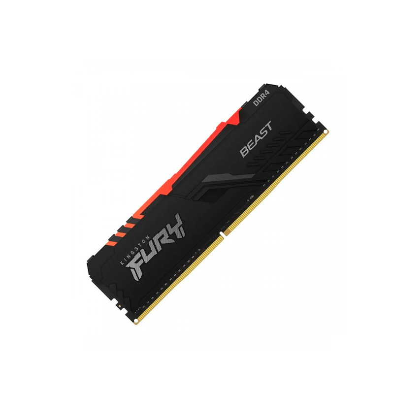 MEMORIA RAM DDR4 KINGSTON FURY BEAST RGB 8GB 3200MHZ DIMM - Bestmart