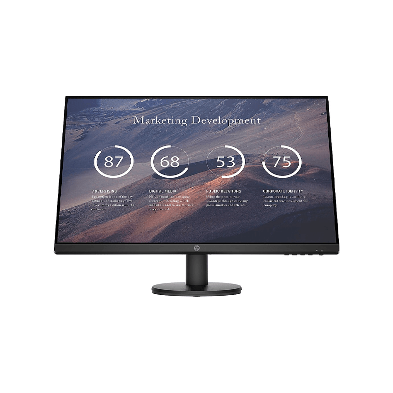 Monitor HP - P27v G4 - 27" - IPS LCD FHD (VGA, HDMI) - Bestmart
