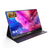 Monitor Portátil InnoView 15,6" FHD 1080p HDMI USB-C con cubierta Negro