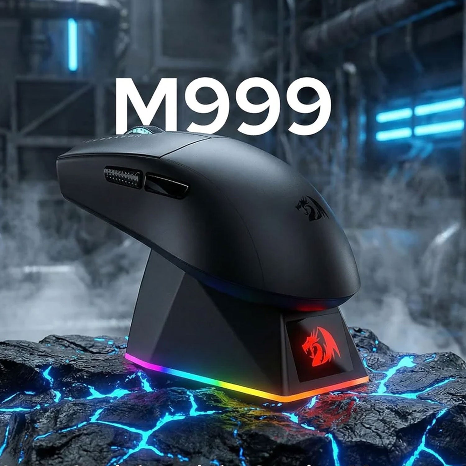 Mouse Gamer Inalámbrico Redragon King Ultra M999 RGB - Bestmart