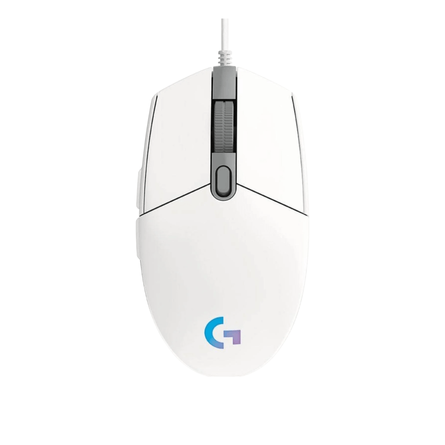 Mouse Gamer Logitech G203 RGB blanco - Bestmart
