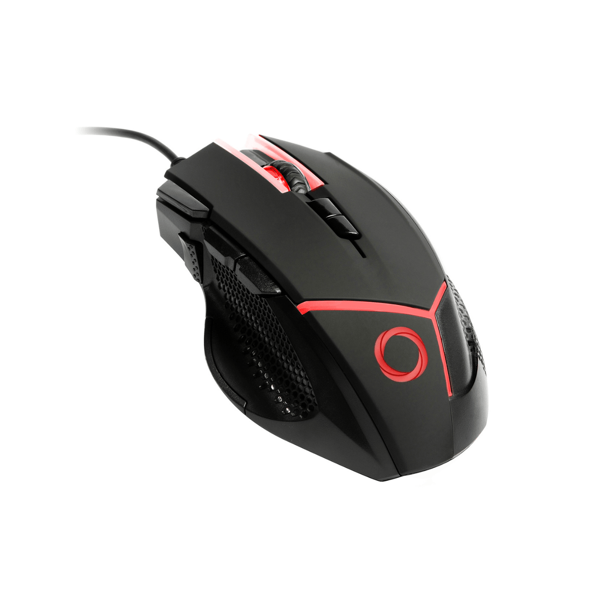 Mouse Gamer Nibio con cable - 4.000 DPI - Negro - Bestmart