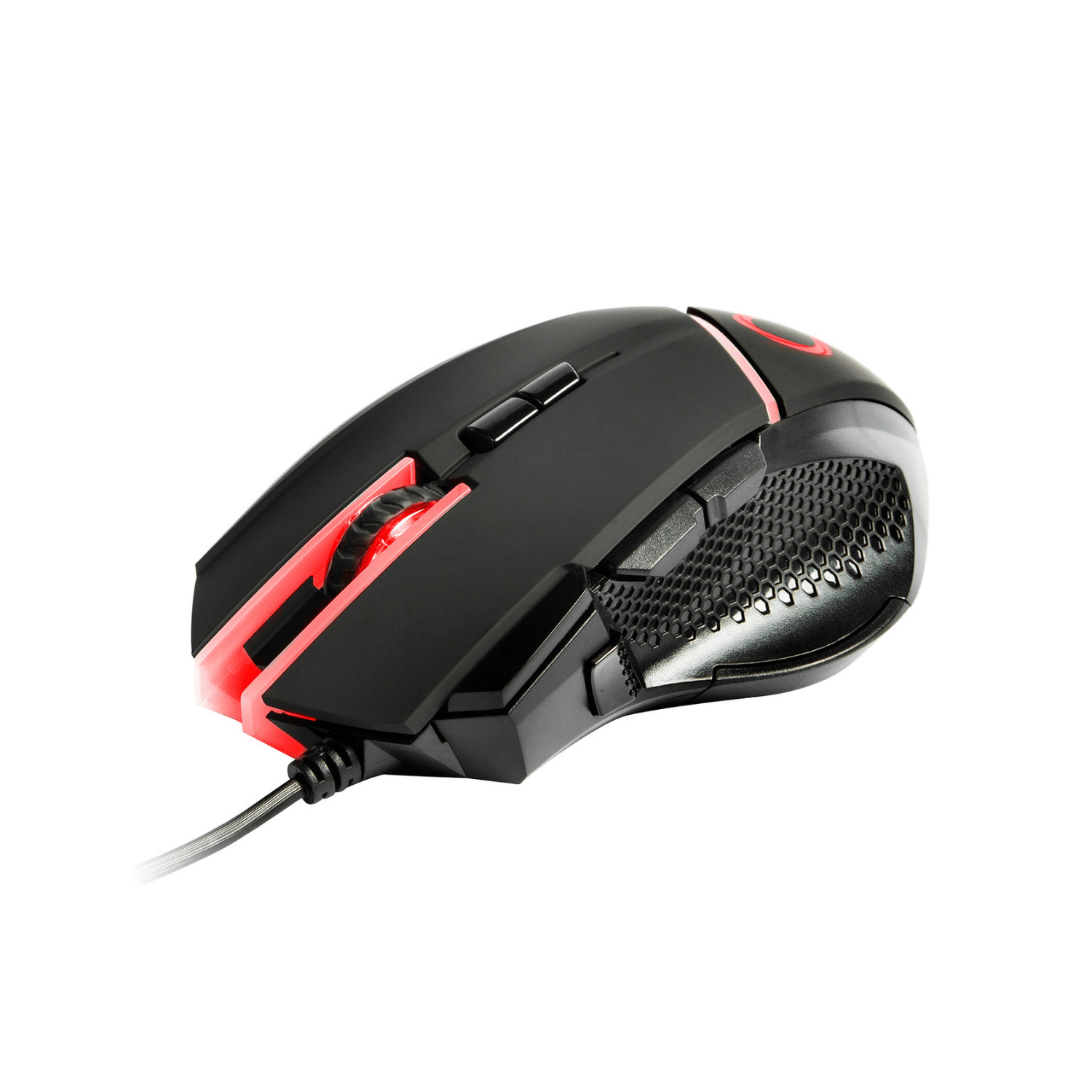 Mouse Gamer Nibio con cable - 4.000 DPI - Negro - Bestmart