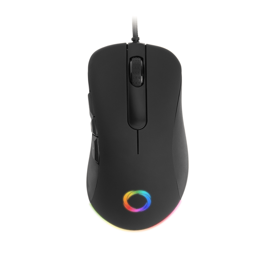 Mouse Gamer Nibio Rule - 16.000 DPI - Negro - Bestmart