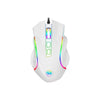 Mouse Gamer Redragon GRIFFIN M607 RGB - 7200 DPI - Blanco - Bestmart