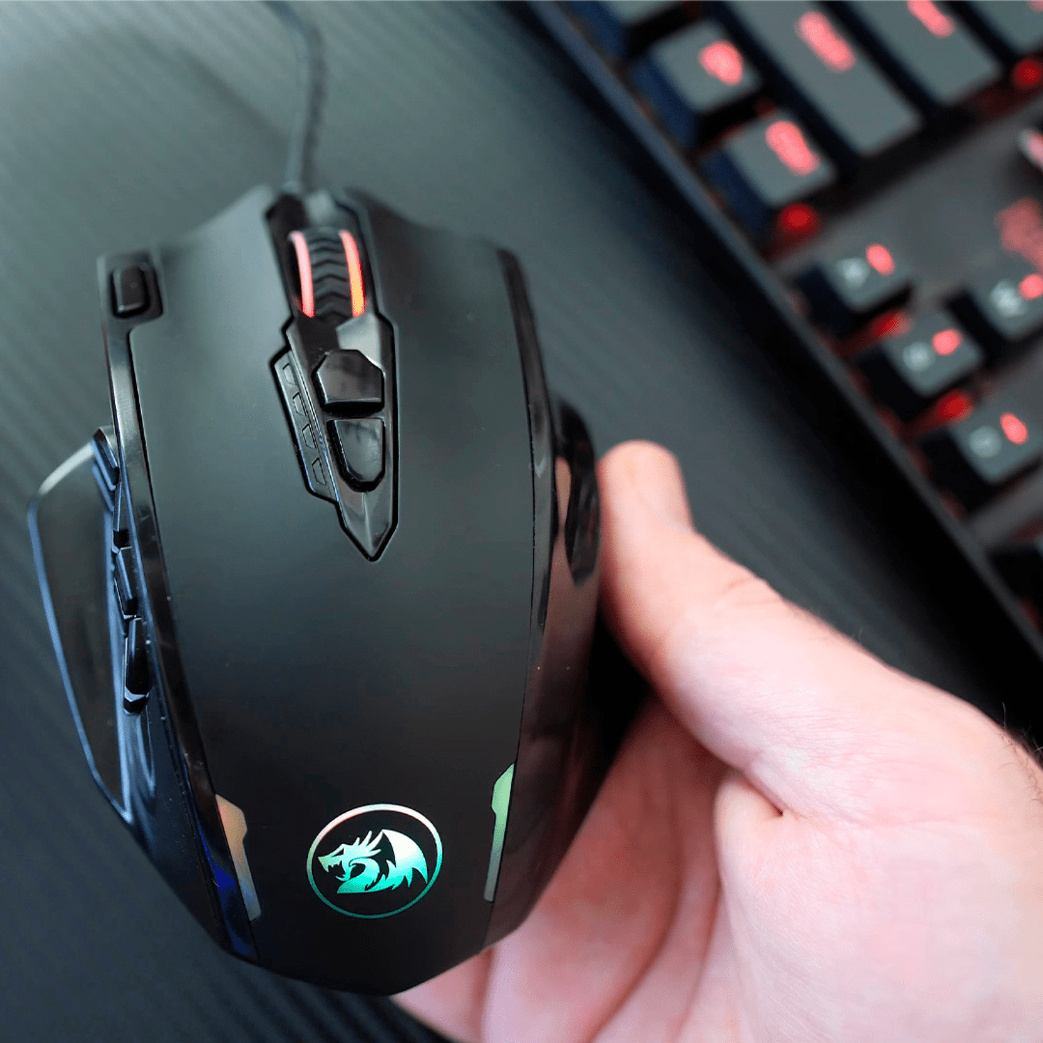 Mouse Gamer Redragon IMPACT M908 - Bestmart