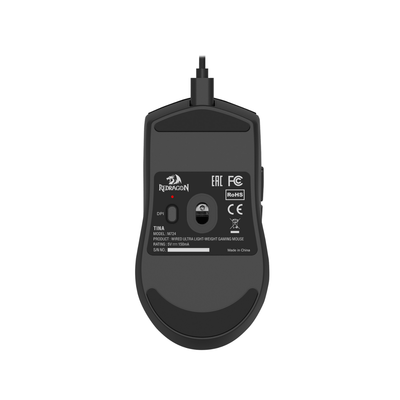 Mouse Gamer Redragon King M724 - Negro - Bestmart