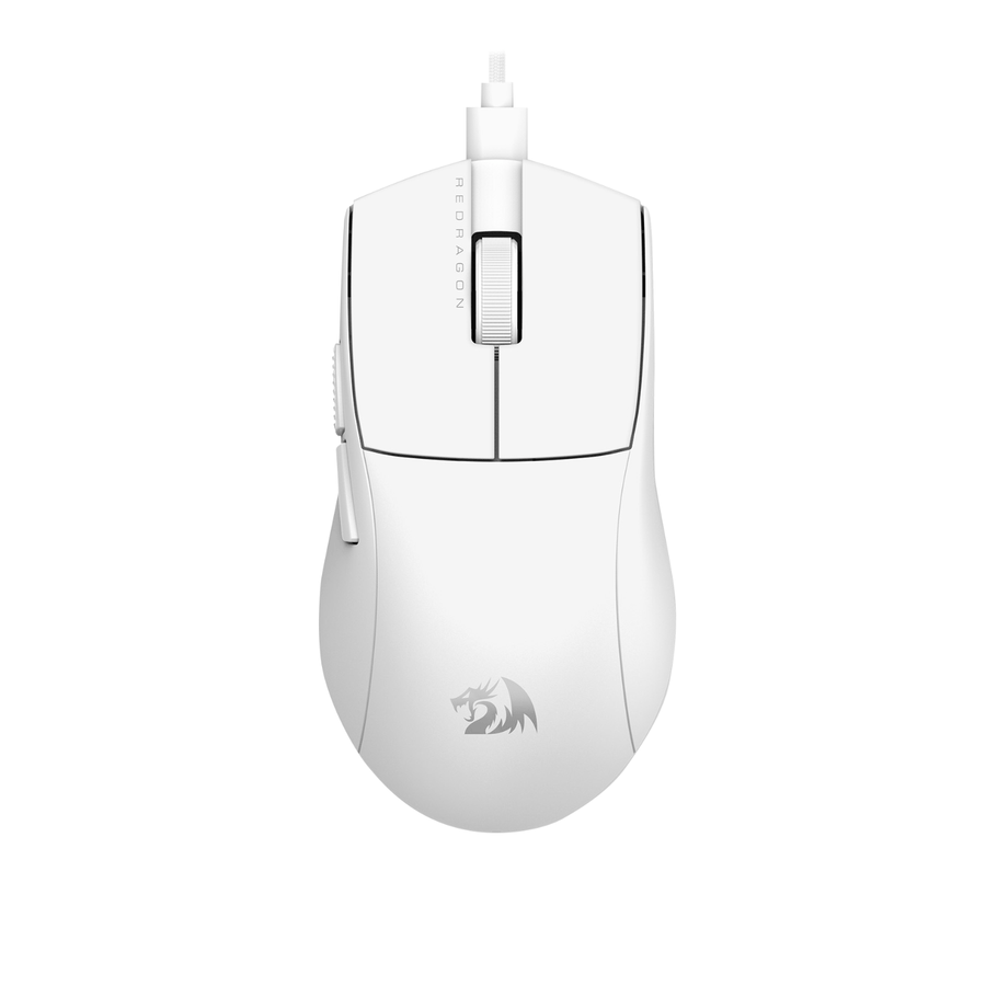 Mouse Gamer Redragon King M724W - Blanco - Bestmart