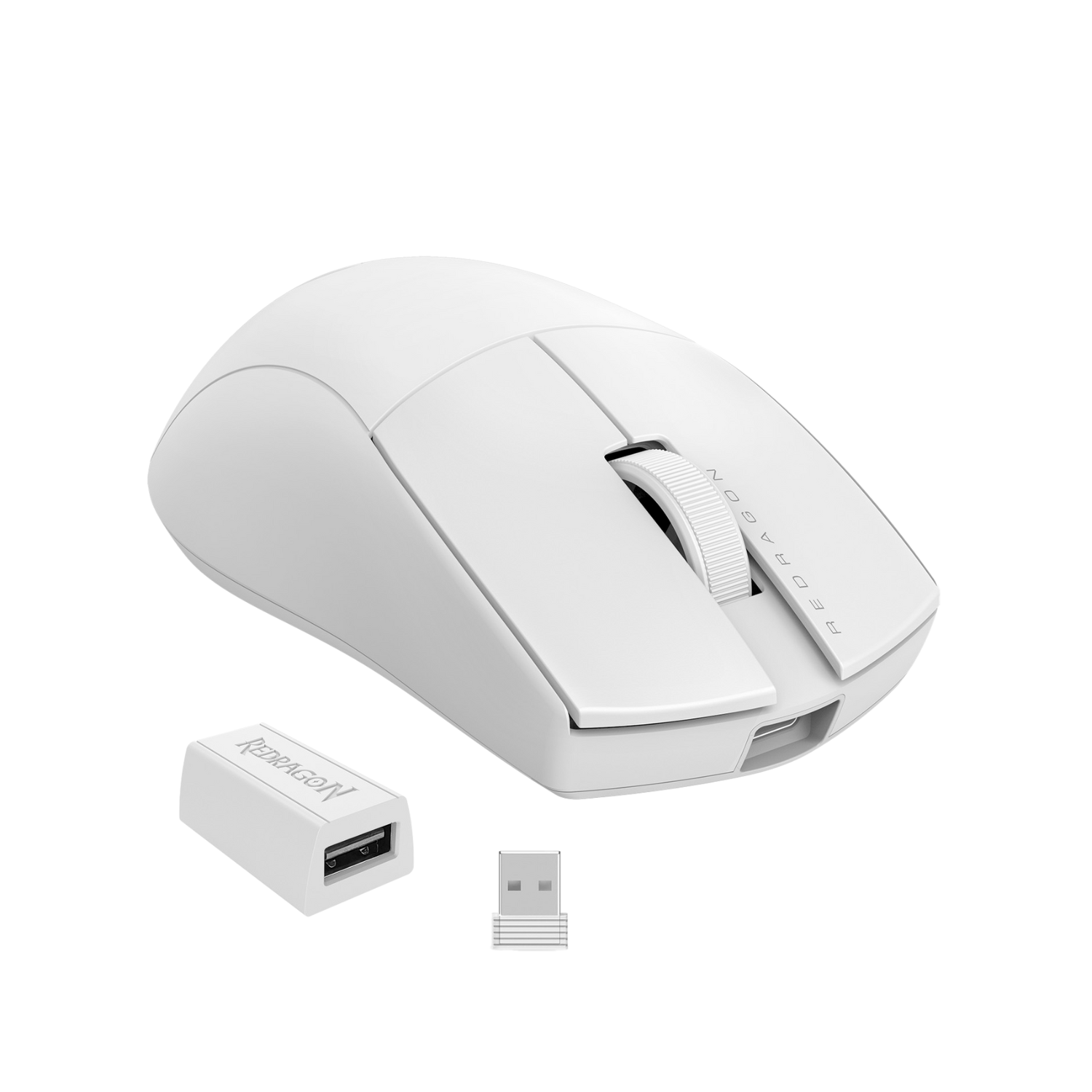 Mouse Gamer Redragon King Pro M916 - 1K Hz - Blanco - Bestmart