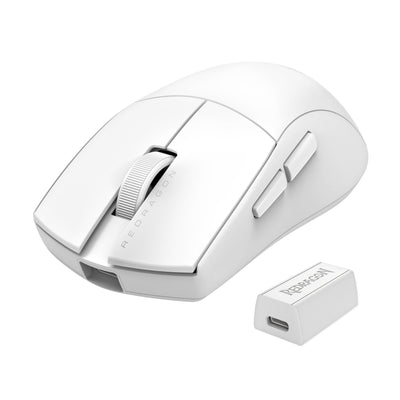 Mouse Gamer Redragon King Pro M916 - 4K Hz - Blanco - Bestmart
