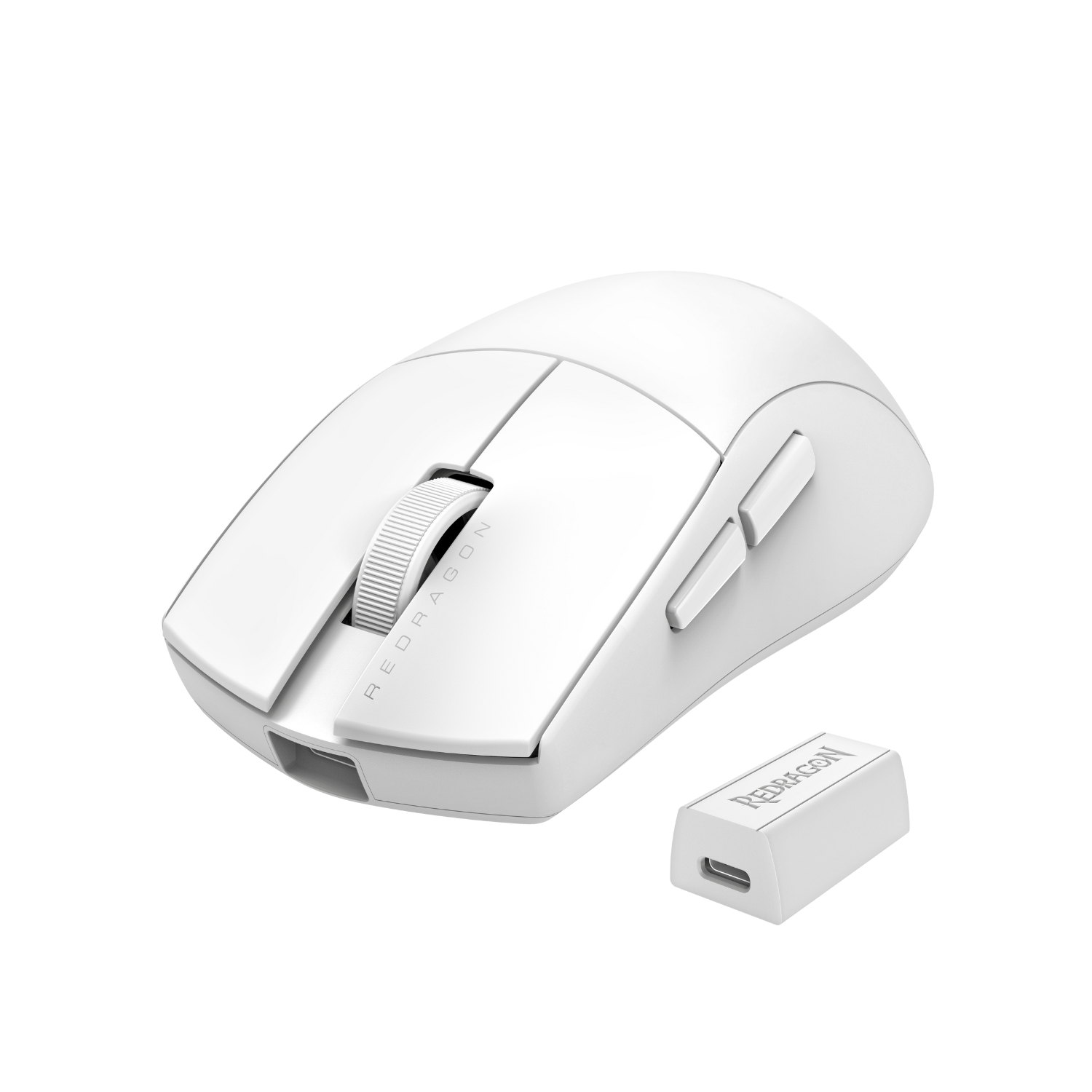 Mouse Gamer Redragon King Pro M916 - 4K Hz - Blanco - Bestmart