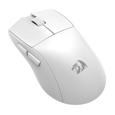 Mouse Gamer Redragon King Pro M916 - 4K Hz - Blanco - Bestmart