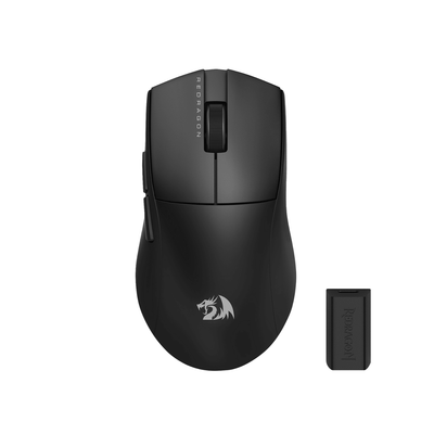 Mouse Gamer Redragon King Pro M916 Inalámbrico Tri-Mode Pixart 3395 1K Hz 16000 DPI - Negro Open Box - Bestmart