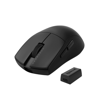Mouse Gamer Redragon King Pro M916 Inalámbrico Tri-Mode Pixart 3395 1K Hz 16000 DPI - Negro Open Box - Bestmart