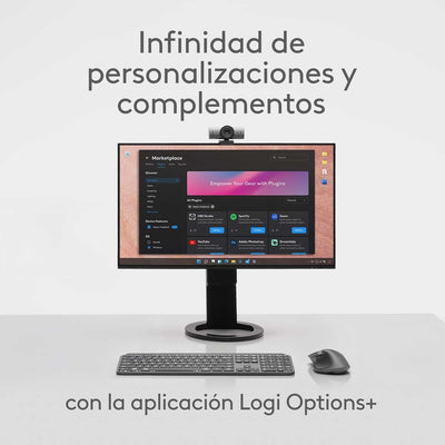 Mouse inalámbrico Bluetooth Logitech MX Master 4 Negro - Bestmart