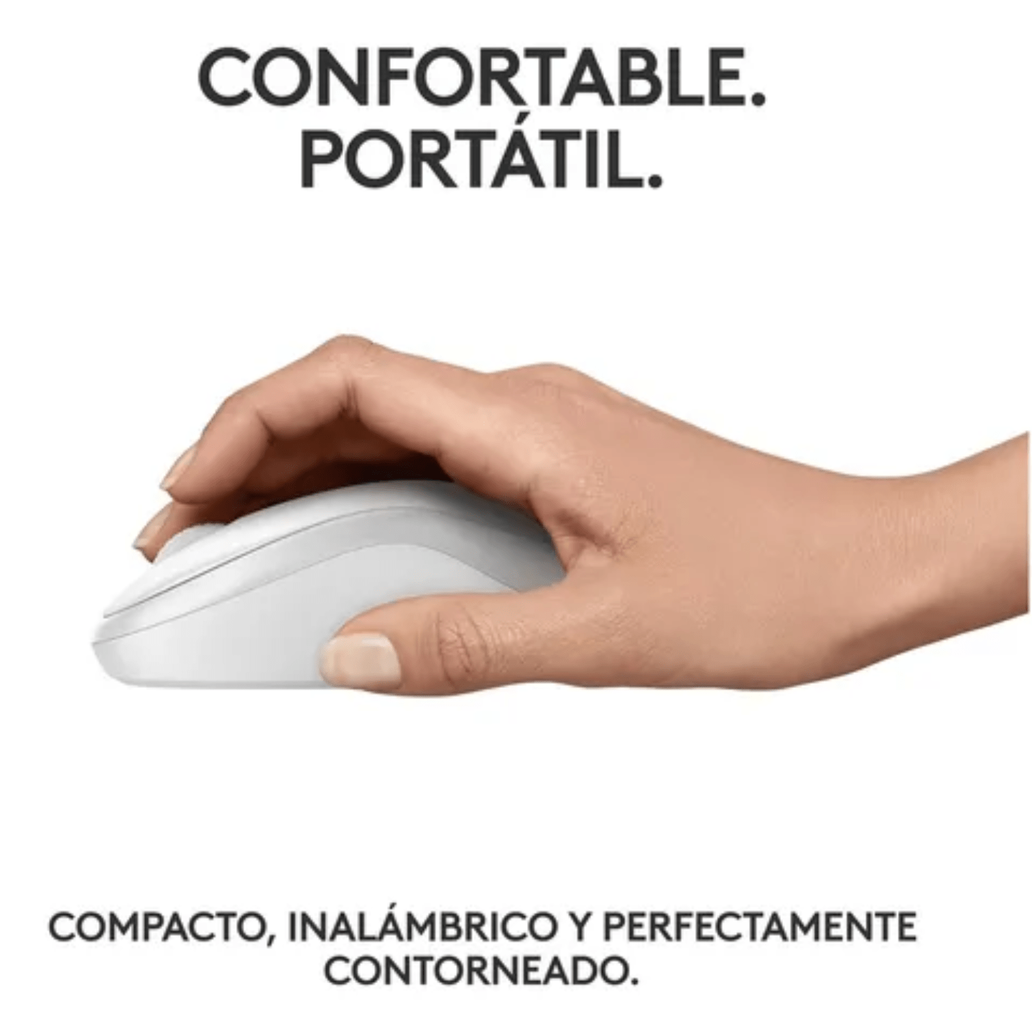 Mouse inalámbrico Logitech M240 Silent negro - Bestmart