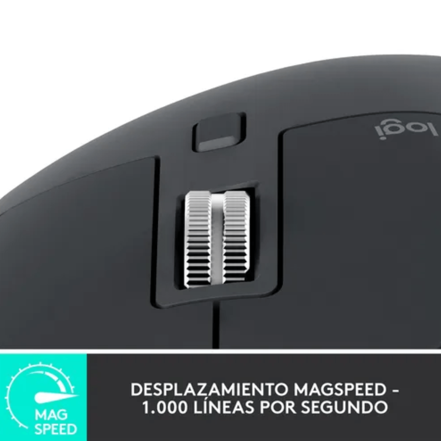 Mouse inalámbrico Logitech MX Master 3S negro - Bestmart