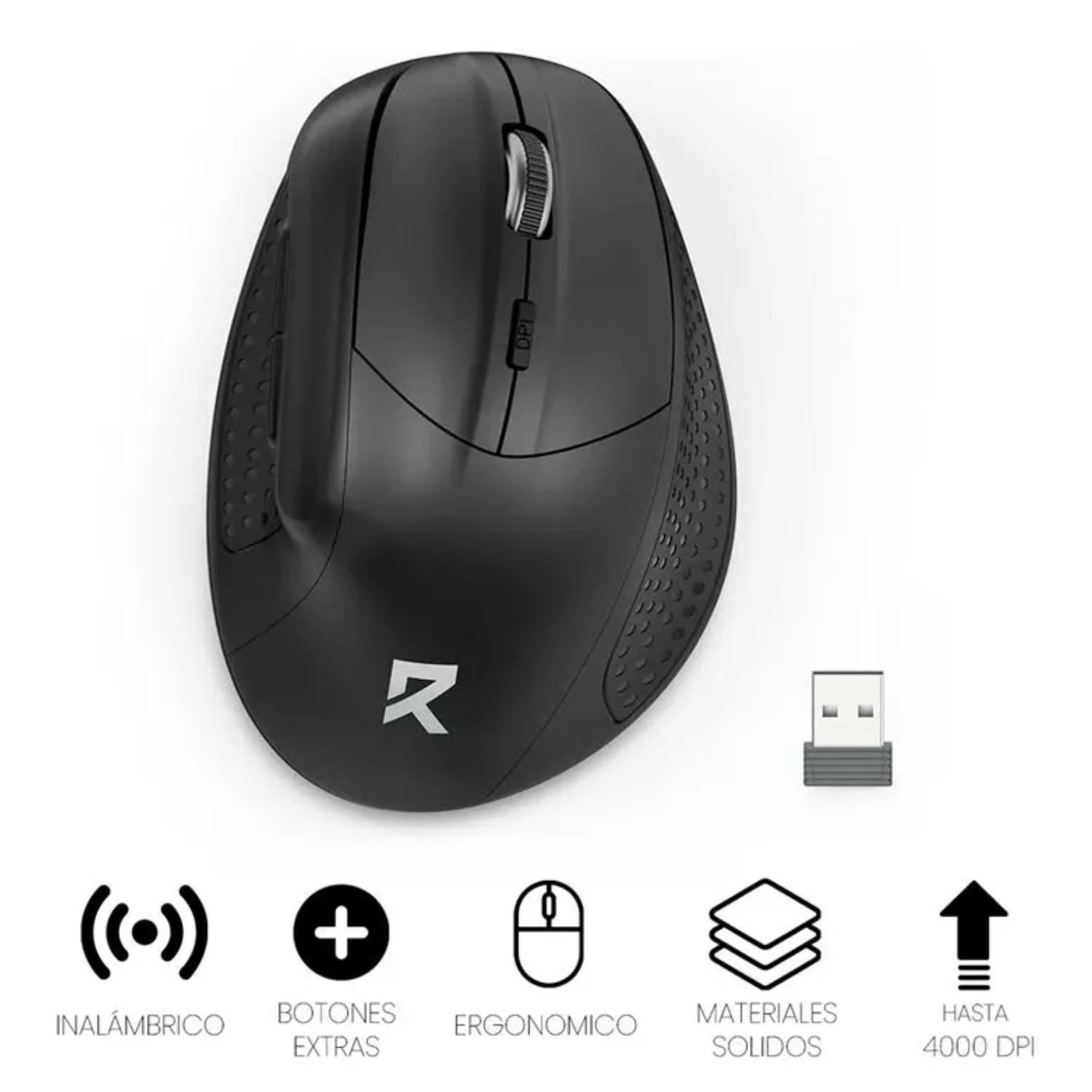 Mouse inalámbrico Redragon BM4033 Negro - Bestmart