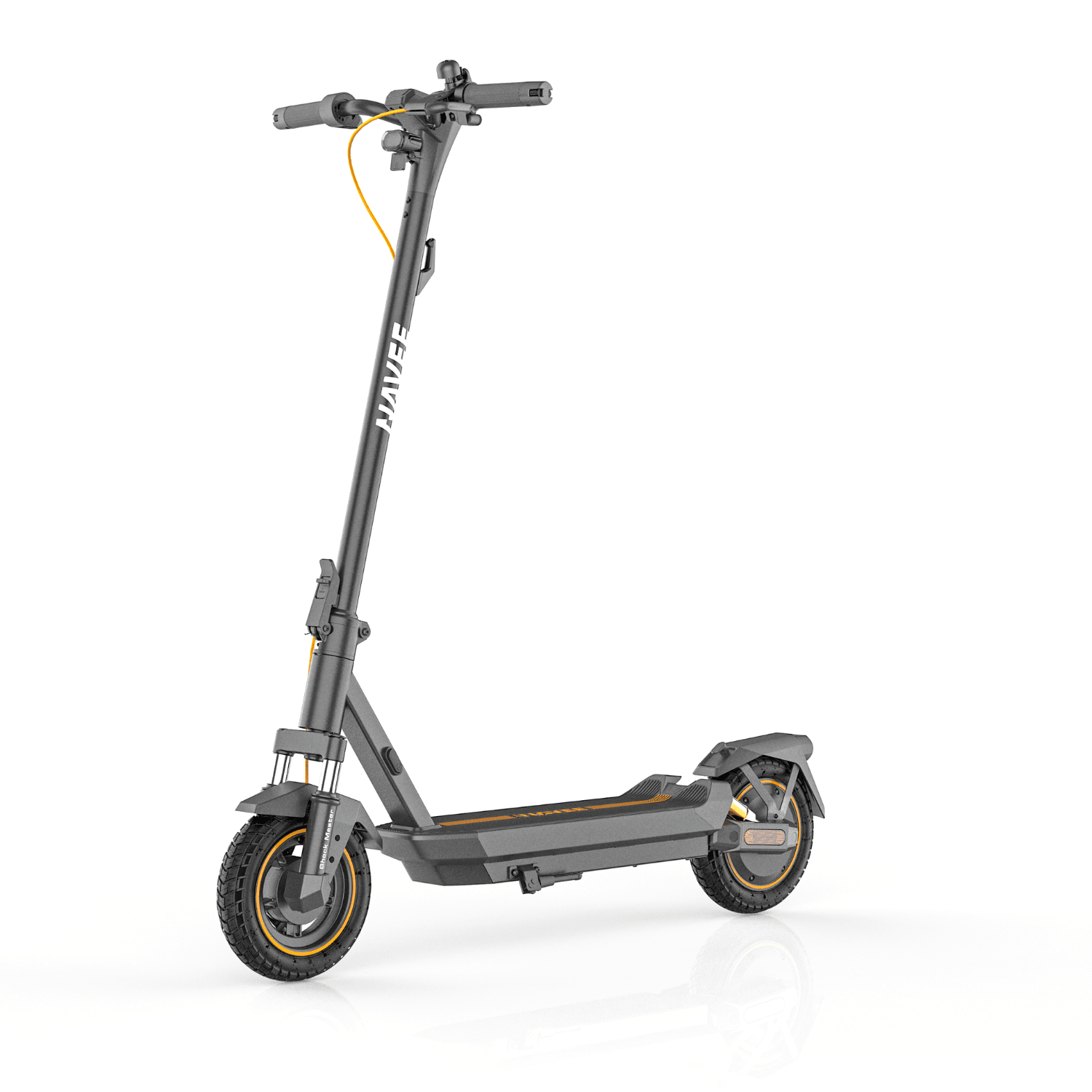 Navee Scooter Eléctrico GT3 Pro Plegable Autonomía 60km Máx 32km/h Neumáticos 10" 1000W Suspensión Cuádruple TCS Negro Open Box - Bestmart