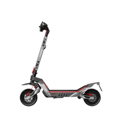 Navee Scooter Eléctrico XT5 Pro Todoterreno Plegable Autonomía 75km Máx 50km/h Neumáticos 12" 2200W Triple Freno Suspensión Doble IPX6 Negro - Bestmart