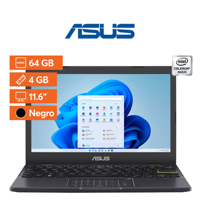 Notebook ASUS - 11,6" - 4GB - 64 GB - Negro - Bestmart