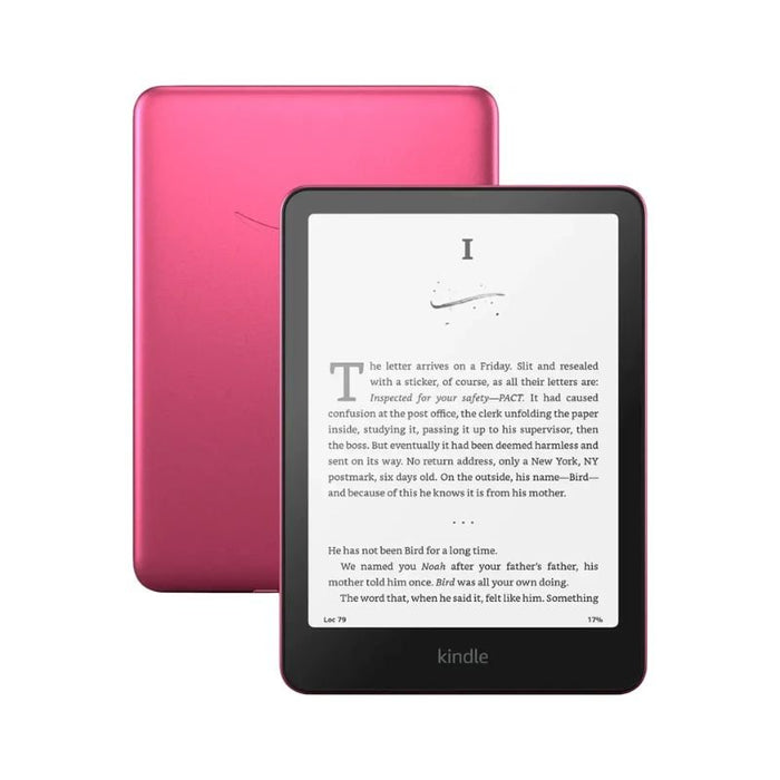 Lector eReader Amazon Kindle Paperwhite 7" eReader Signature Edition 2024 32GB Raspberry Metálico