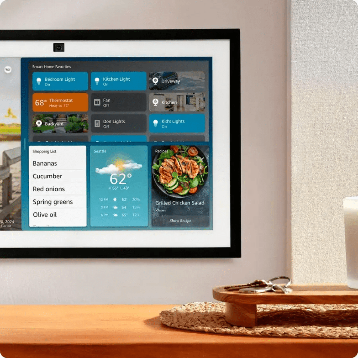 Nuevo Amazon Echo Show 15 Negro - Bestmart