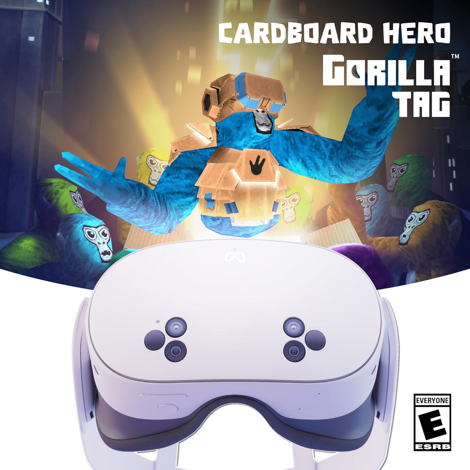 Oculus Meta Quest 3S Gorilla Tag Cardboard Bundle 128GB | Bestmart