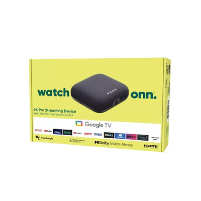ONN Google TV - 4K Pro - Streaming (2024) - Dolby Vision & Dolby Atmos - Bestmart