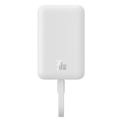 Pack 2 Power Bank Baseus Magnético 30W 10000mAh - Tipo C - Blanco y Negro - Bestmart