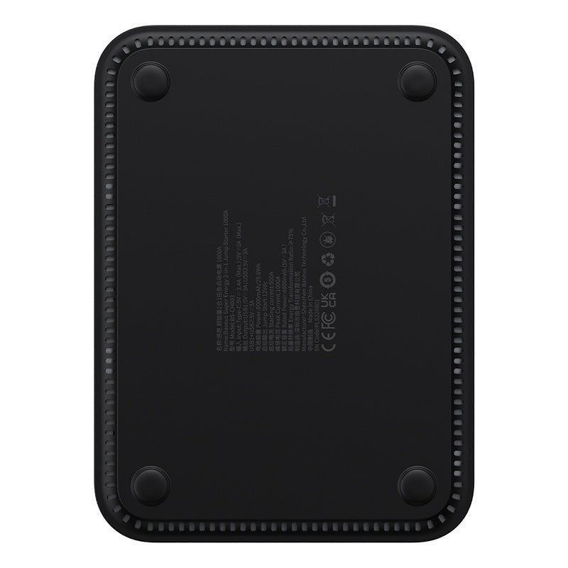 Pack Aspiradora Inalámbrica A3 Lite Blanca + Arrancador de Batería Inflador Super Energy - Negro - Bestmart