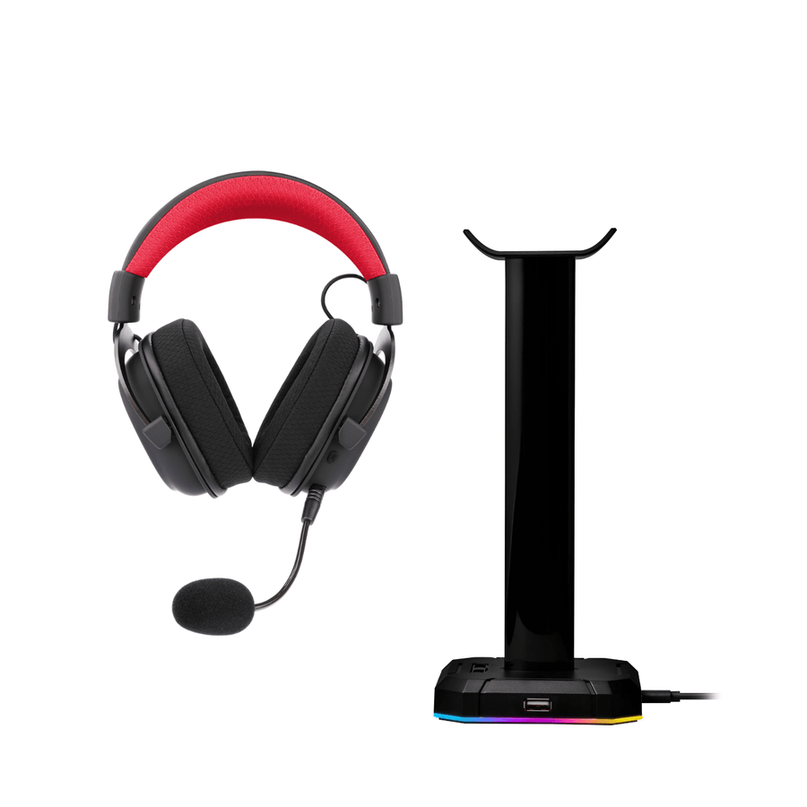 Pack Audífonos Redragon Zeus H510 - PRO + Soporte Scepter HA - 300 - Bestmart