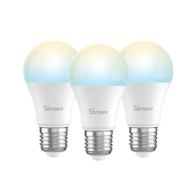 Pack de 3 Ampolletas LED con WiFi - Sonoff - Calida/Fria - Bestmart