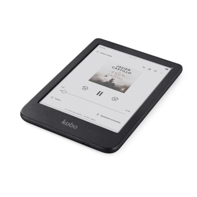 Pack ereader Kobo Clara Colour HD Negro con Funda SleepCover Premium Amarillo - Bestmart