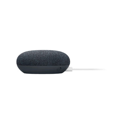Pack Google Nest Mini (2da Gen.) - Negro + Ampolleta LED Inteligente RGB - Bestmart