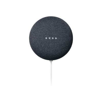 Pack Google Nest Mini (2da Gen.) - Negro + Ampolleta LED Inteligente RGB - Bestmart