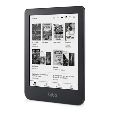 Pack Kobo Clara 2E eReader HD - Azul + Funda Basic SleepCover - Azul - Bestmart