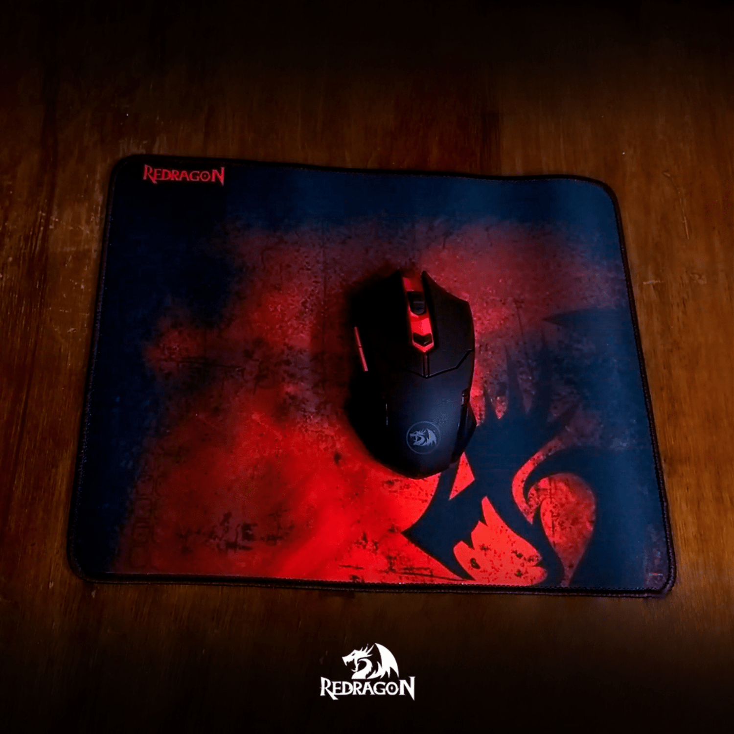 Pack Mouse Gamer + Pad Pro Redragon M601WL - BA - Bestmart
