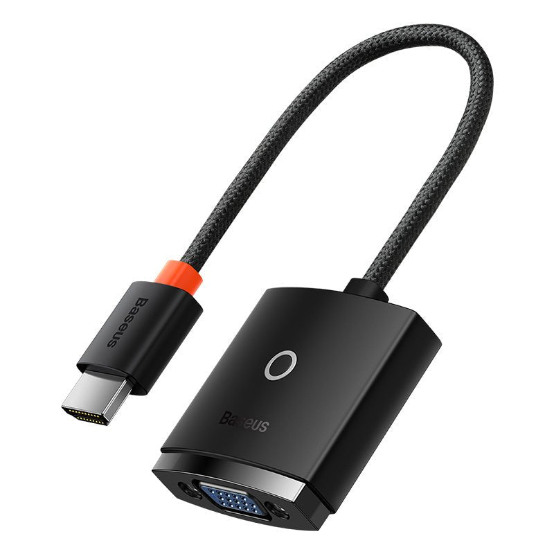 Pack presentador Inalámbrico Baseus Orange Dot + Adaptador HDMI a VGA - Bestmart
