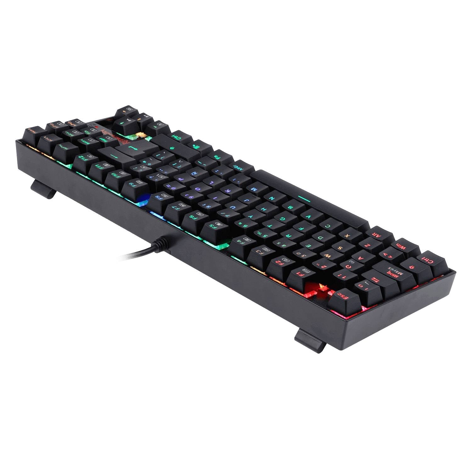 Pack Redragon Teclado Kumara K552 Blue Switch + Mouse Griffin M607 Negro - Bestmart